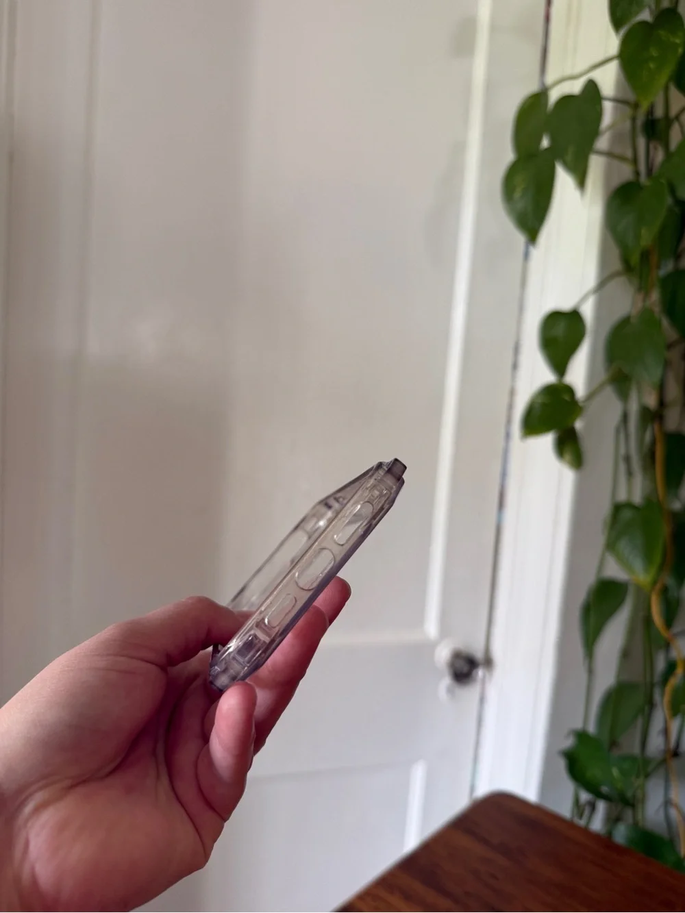 Clear Heavy Duty Phone Case 6.5” x 3” with Reinforced Corners